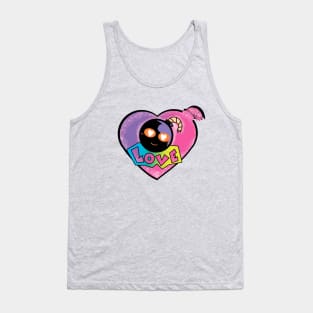 Fnf Whitty mod character graffiti love Tank Top